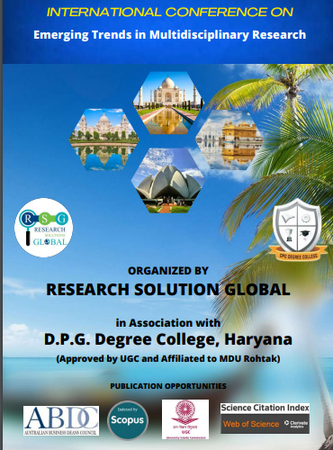 International Conference On Emerging Trends In Multidisciplinary Research